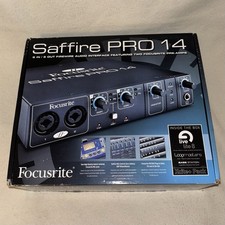 Focusrite Saffire Pro 14 FireWire Audio Interface, in original box