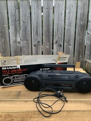 Sharp 280 vintage stereo - sharp,