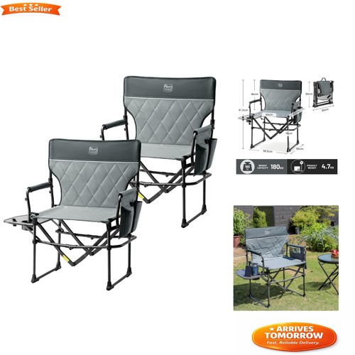 Portable grey directors - directors, chair