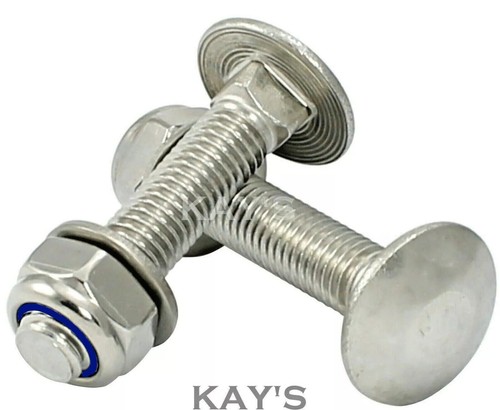 Carriage bolts cup square - carriage,