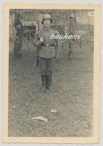 Photo soldier wehrmacht steel - photo,