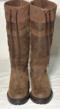 Toggi Canyon Country Waterproof Duratex Riding Boots Leather Brown EU38