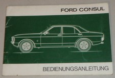 1974 Ford Consul Owners Manual