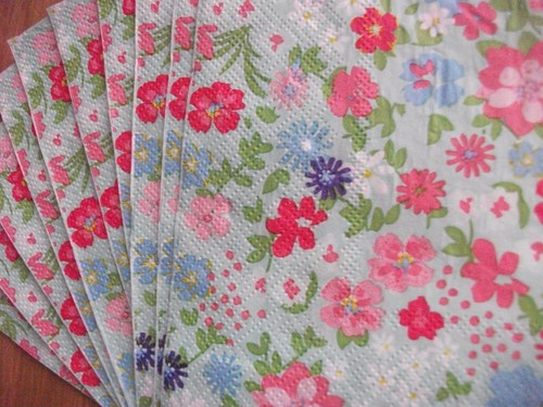Vintage floral ditsy paper - vintage,