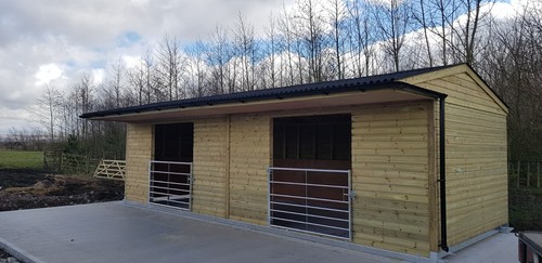 Large field shelter 30 - 12', 30'