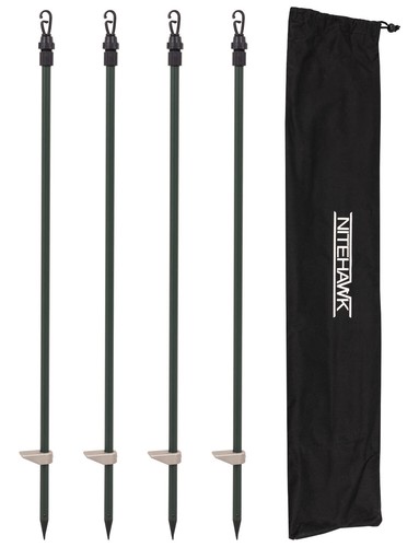 Hide poles with - poles, bag