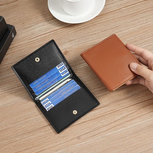 Leather card holder multi - pu,