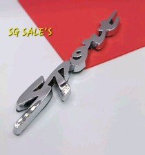 Chrome Sport 3D Metal Badge