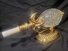 WATERFORD CRYSTAL HOSPITALITY PINEAPPLE SCONCE LAMP