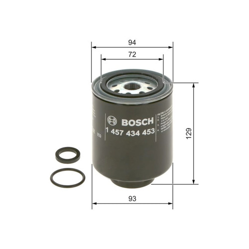 Bosch fuel filter element fits - fuel,