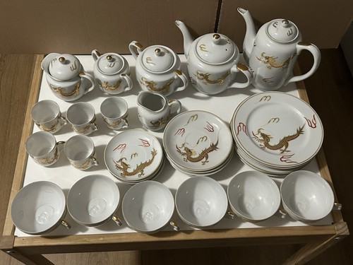 Vintage dragon ware eggshell - dragon,