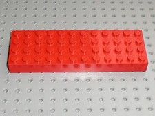 LEGO STAR WARS Red brick 4x12 thick base plate ref 4202 / 10019 Tantive IV