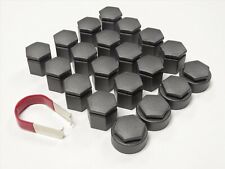 WHEEL NUT COVERS FOR VAUXHALL ASTRA MOKKA INSIGNIA ZAFIRA BOLT LOCKING CAPS GREY