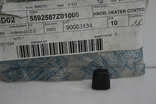 Heater control knob piaggio - control,