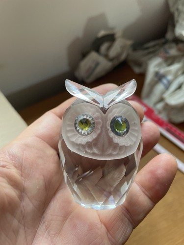 Swarovski crystal large - large, owl