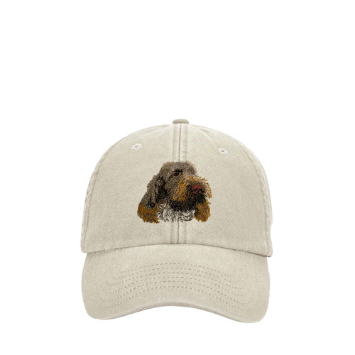Italian spinone embroidered - italian,