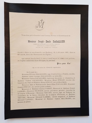 Dagallier pingat poisot - pingat,
