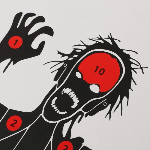 10pcs shooting targets paper - 10pcs,