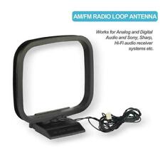 Mini Universal FM/AM Loop Antenna for sony Sharp Chaine AV Stereo Receiver  X4R5