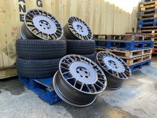 VW TRANSPORTER T5 T6 20" INCH ALLOY WHEELS + TYRES LOAD RATED AERO GUN VIVARO