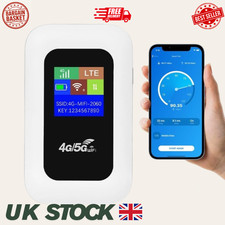 4G/5G Mobile Hotspot Portable WiFi Wireless Router Devices with SIM Card Slot UK