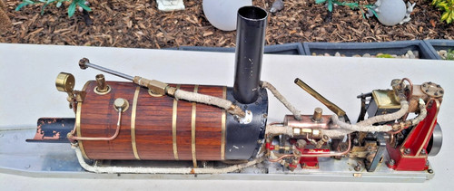 Model marine steam plant - model,