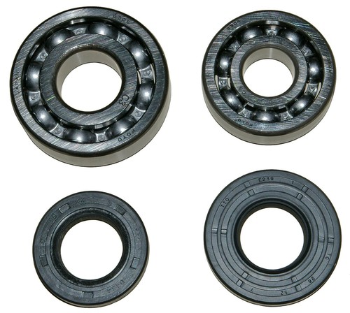 Crank main bearings - , oil