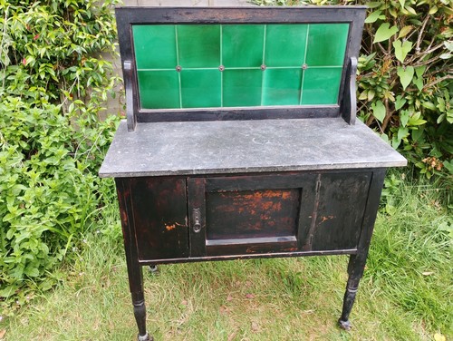 Antique edwardian wash stand - antique,