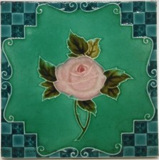 Art Deco Fireplace Tile
