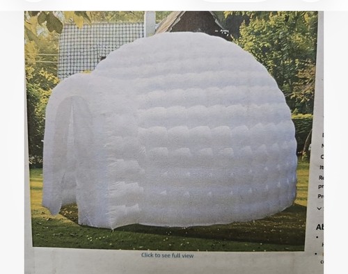 Inflatable igloo dome tent - inflatable,