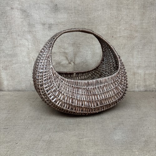 Vintage wicker garden basket - vintage,