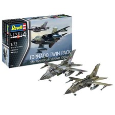 Revell Tornado Twin Pack 50 Years Panavia NATO Fighter Jets Model Kit 1:72 03801