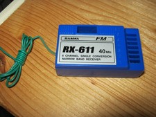 Receiver Sanwa RX-611 FM 40 MHz 6/7 channel also for Graupner 