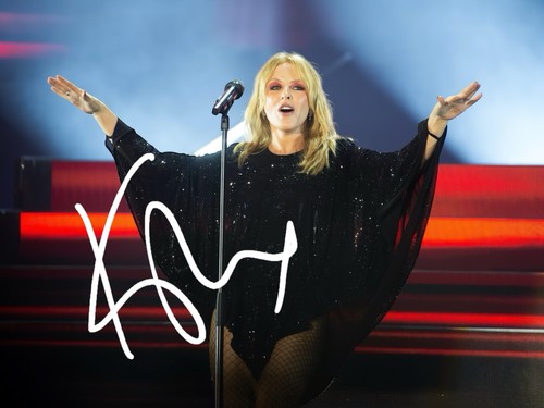 Kylie minogue signed autograph - kylie,