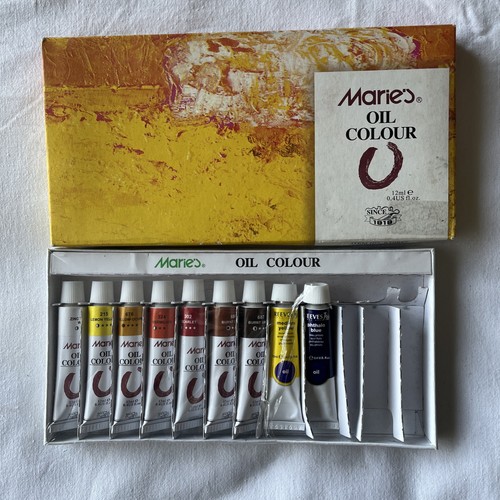 Marie oil colour paints - colour,