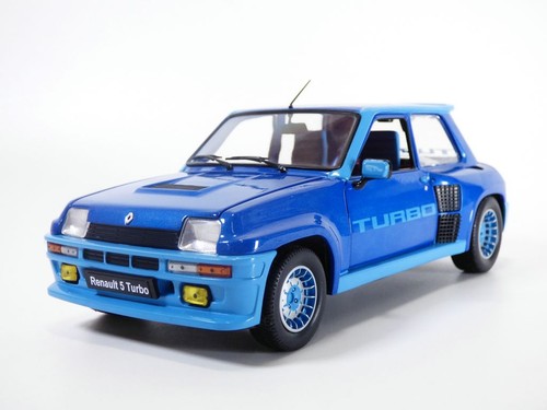 Renault turbo bleu 1 - bleu, 1/18