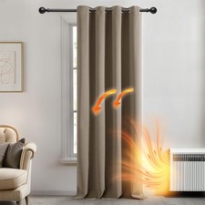 Deconovo Door Curtain Thermal