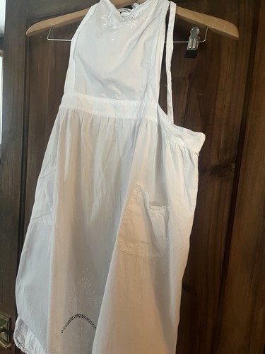 Antique edwardian pinafore - antique,