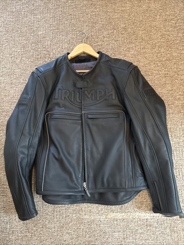 Triumph leather motorcycle - triumph,