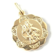 9ct Gold St Christopher