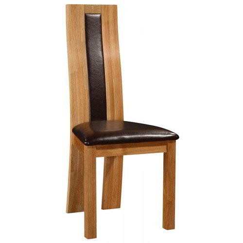 Solid oak dining chair 2 - solid,