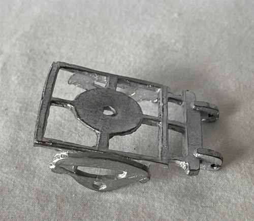 Vintage unpainted lead recast - lead,