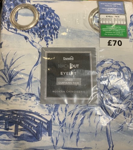 Dunelm blue white - dunelm, chinoiserie