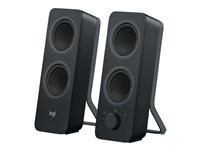 Logitech Z207 - Speakers - for PC - 2.0-channel - wireless - Bluetooth - 5 Wa...