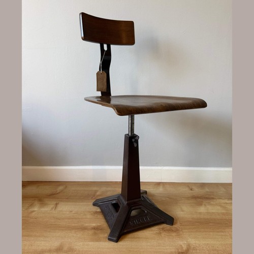 Vintage singer chair with - chair,