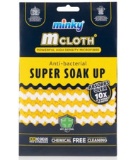 Minky M Cloth Super Soak Up Absorb Anti-Bacterial Surface Cleaning Cloth Pad