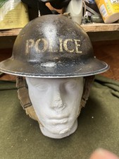 British Ww2 Police Helmet