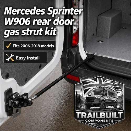 Rear door opening - rear, gas