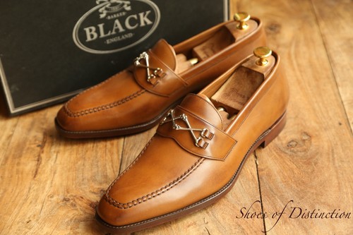 Barker black wolf tan leather - barker,