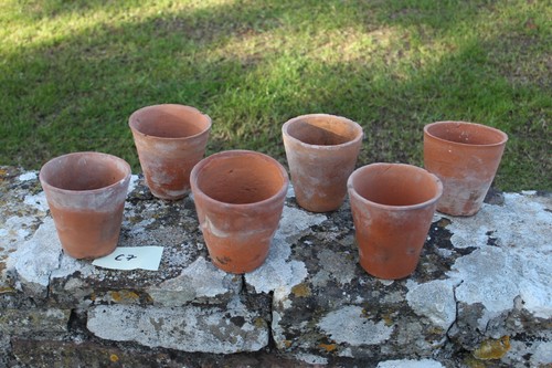 Vintage terracotta hand - terracotta,
